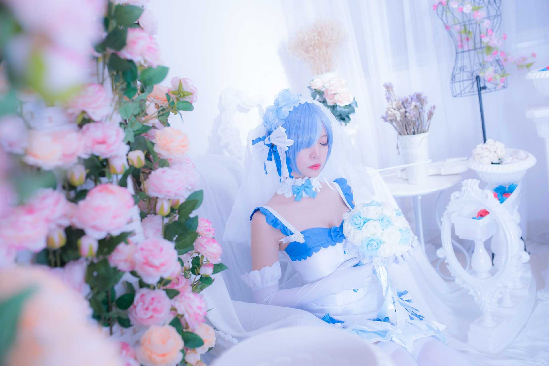 NO.022二佐Nisa雷姆花嫁尽览魅力【33P】-可宝主